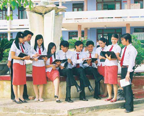 Students of Quang Binh University